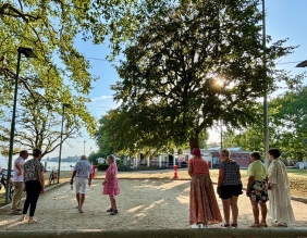 Soirée traditionnelle de pétanque au mois d'août